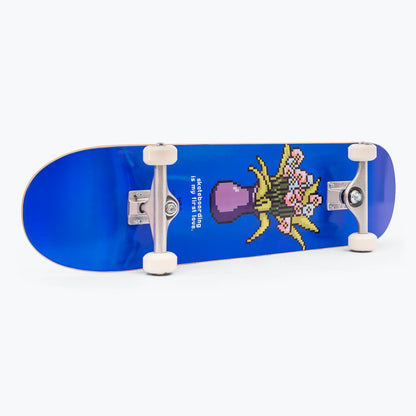 SKATE MONTADO HSC INICIANTE FIRST LOVE | FOIL AZUL